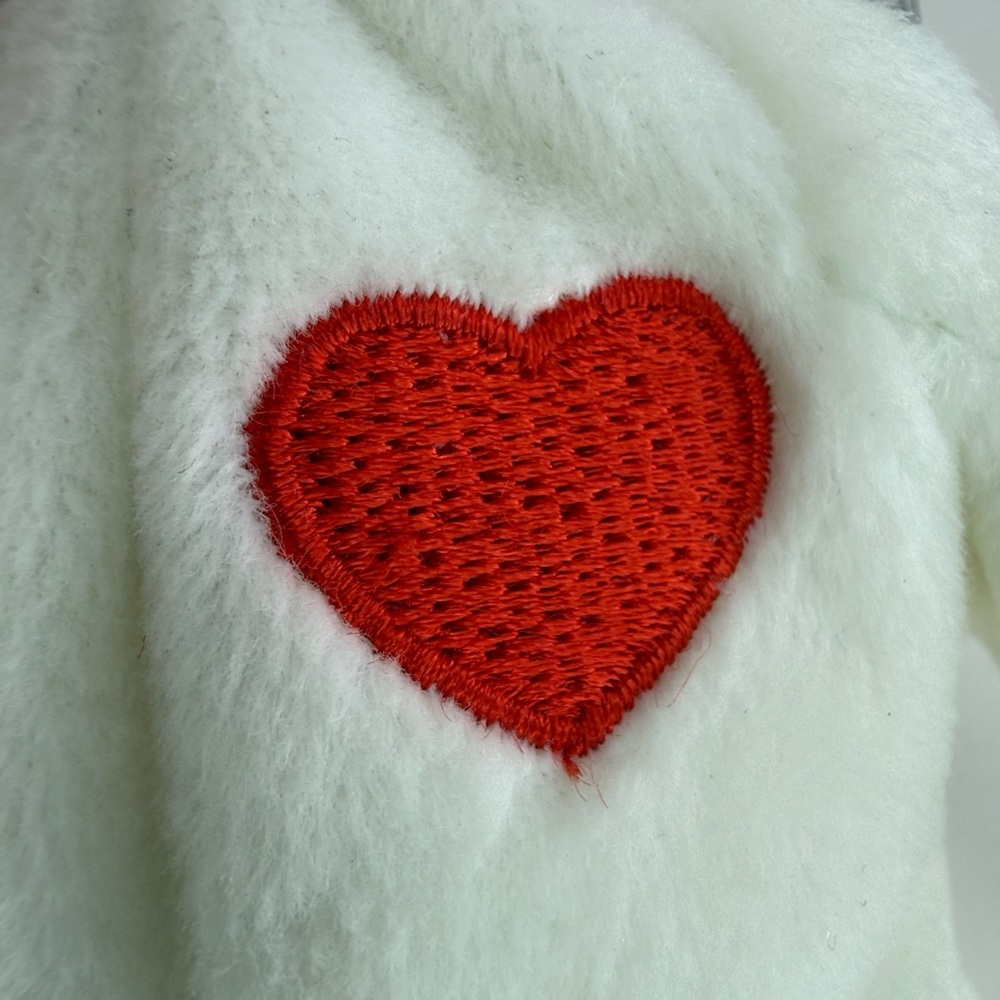 ❤️Rare Factory Sticker/PVC/German Nürnberg Tag - TY Valentino Beanie Baby 1994 - Picture 15 of 17